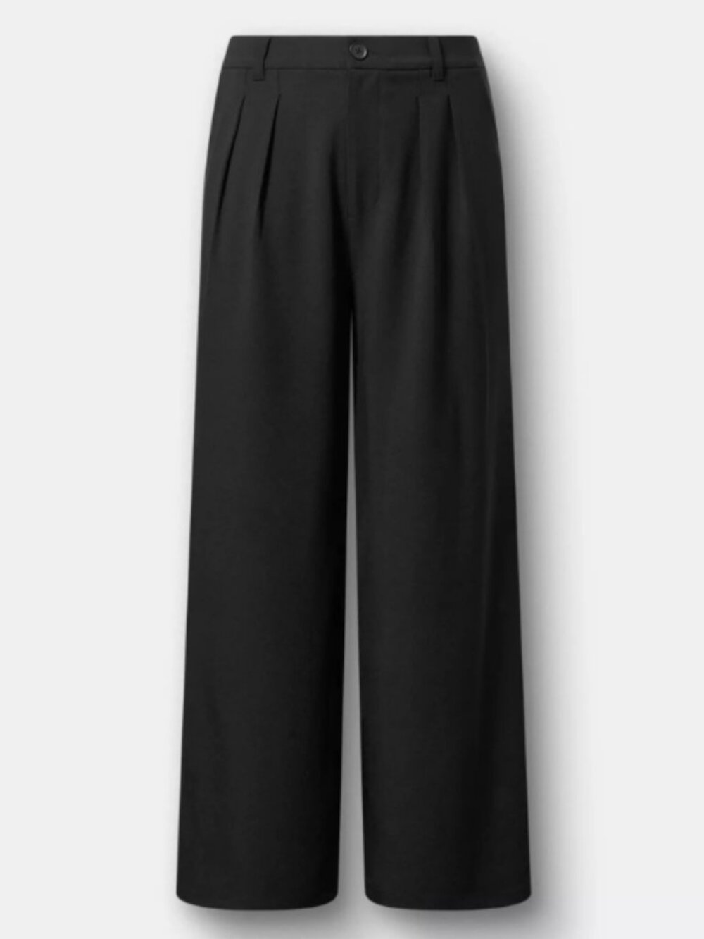Torrid Studio Slouchy Wide Leg Trouser, Black Size 16